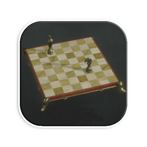Elegant Chessboard Icon Resident Evil 4 Remakemode:scale