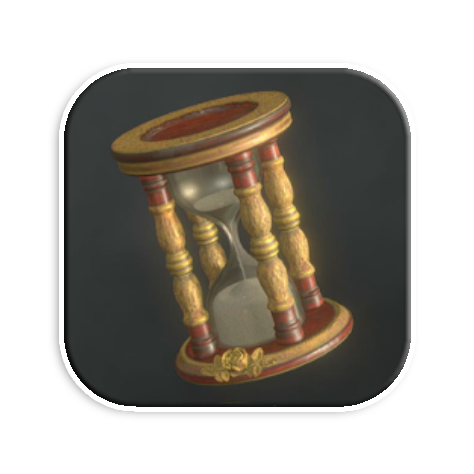 Golden Hourglass Icon Resident Evil 4 Remakemode:scale