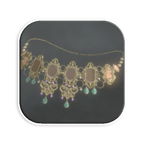 Ornate Necklace Icon Resident Evil 4 Remakemode:scale