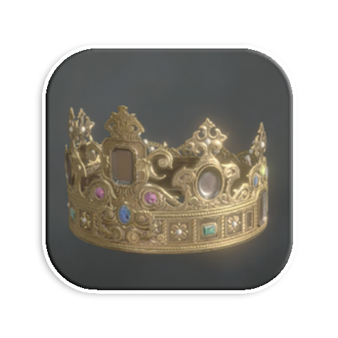 Elegant Crown Icon Resident Evil 4 Remakemode:scale