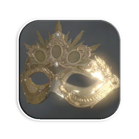 Elegant Mask Icon Resident Evil 4 Remakemode:scale