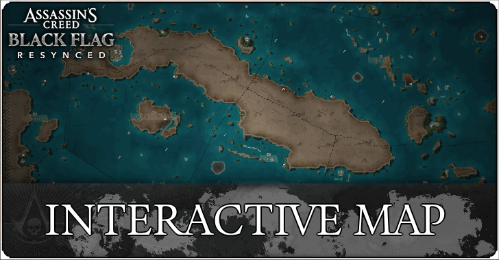 Interactive Map | Assassin's Creed Black Flag Resynced (AC Black Flag ...
