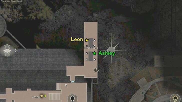 Dining Hall Puzzle - Default Map View