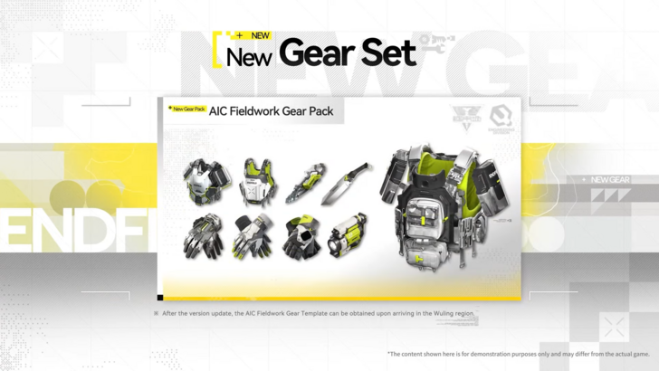 Arknights Endfield - AIC Fieldwork Gear Pack