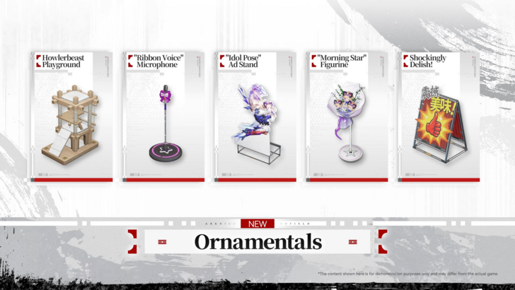 Arknights Endfield - New 1.4 Ornamentals