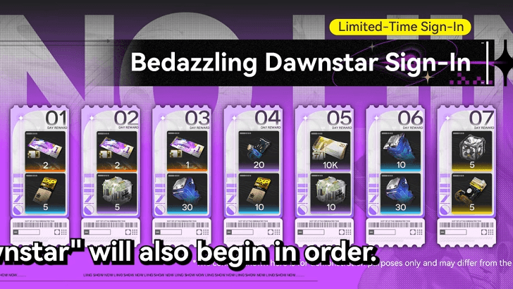 Bedazzling Dawnstar Sign-In