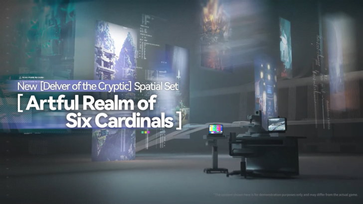 Artful Realm of Six Cardinals