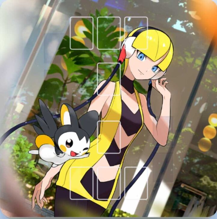 Elesa & Emolga Playmat Playmat