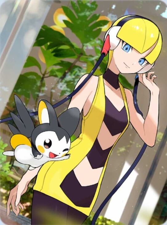 Elesa & Emolga Cover Binder Cover
