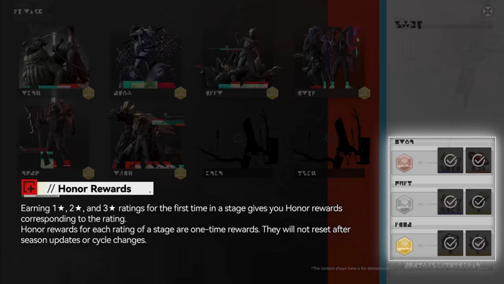 AKE - Echoes of War Honor Rewards