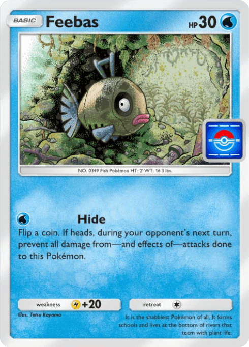 Pokemon TCG Pocket - P-B 072 Feebas