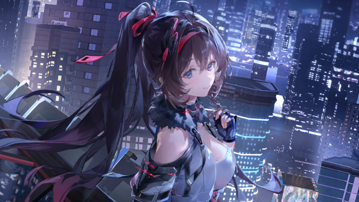 aether gazer verthandi looking over city