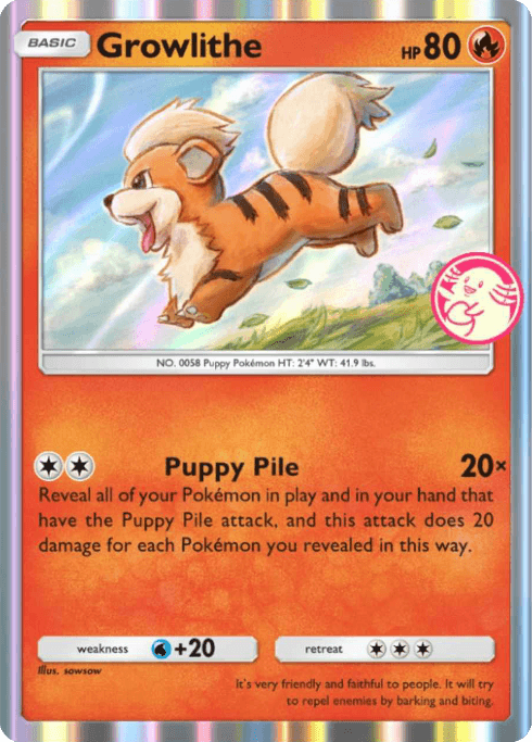 Pokemon TCG Pocket - P-B 077 Growlithe