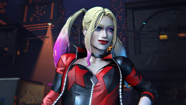 DCKO harley quinn smirking