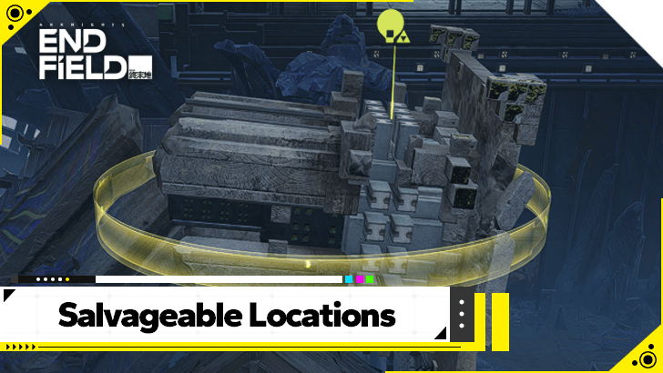 Arknights Endfield Salvageable Interactive Map and Locations