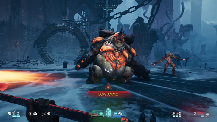 doom the dark ages revelations mancubus combat