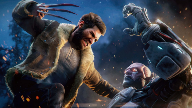 wolverine attacking