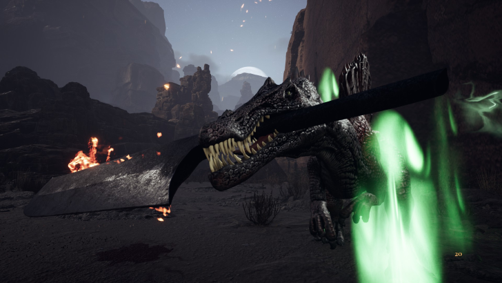dinoblade healing