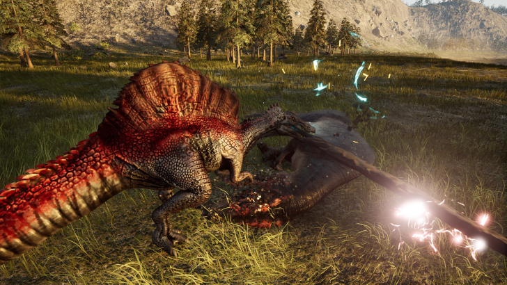 dinoblade takedown