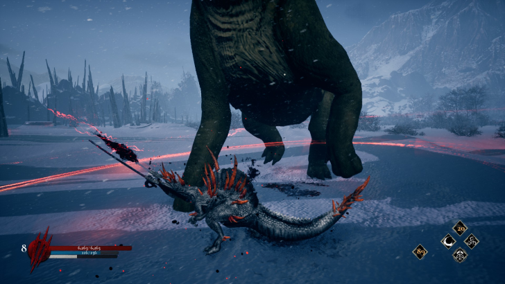 dinoblade snow