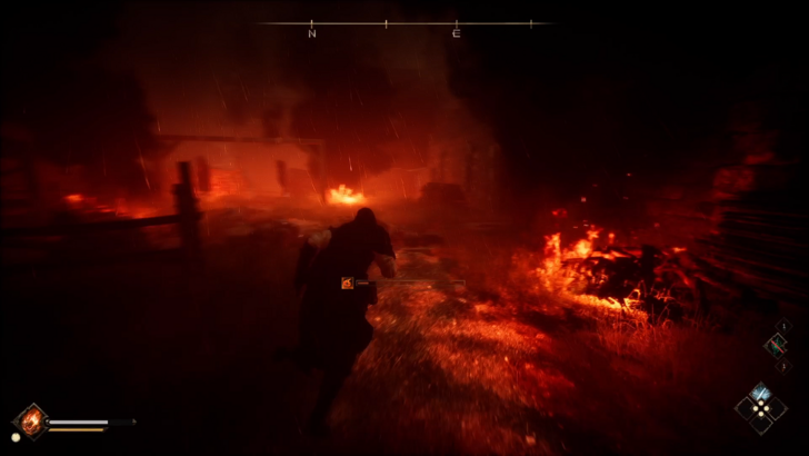 the relic first guardian village church on fire