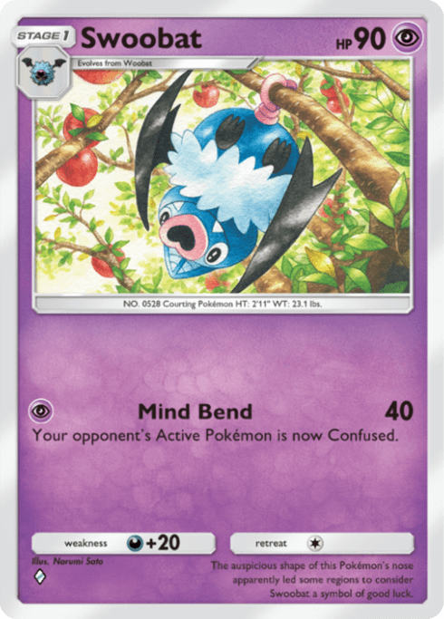 Pokemon TCG Pocket - B4 076 Swoobat