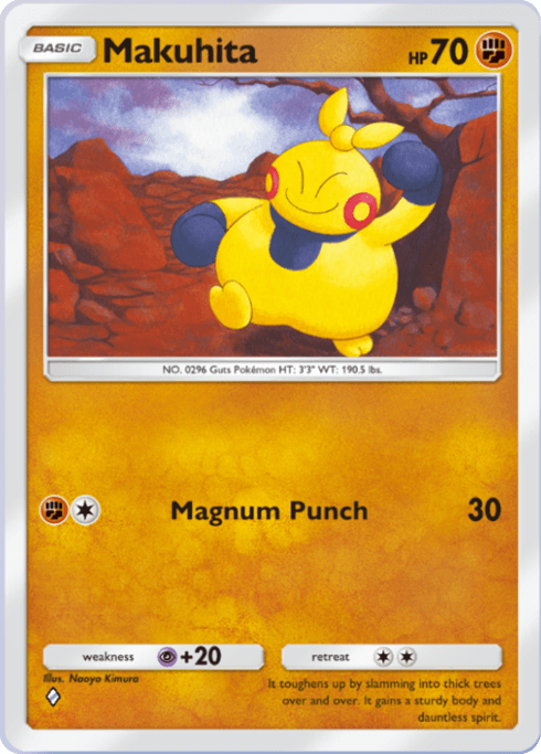 Pokemon TCG Pocket - B4 079 Makuhita