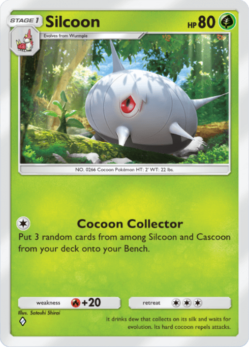 Pokemon TCG Pocket - B4 002 Silcoon
