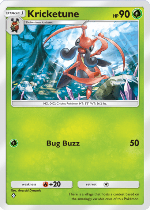 Pokemon TCG Pocket - B4 009 Kricketune