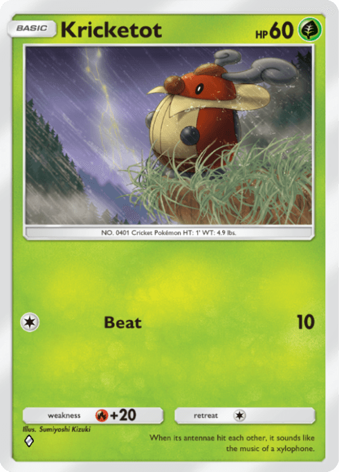 Pokemon TCG Pocket - B4 008 Kricketot