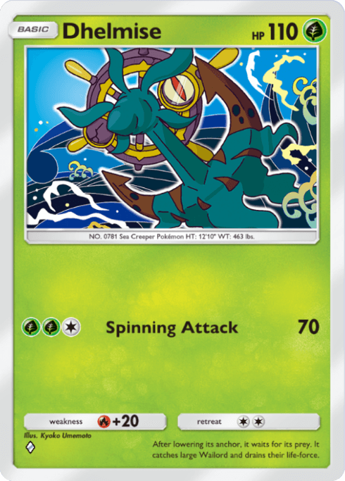 Pokemon TCG Pocket - B4 015 Dhelmise