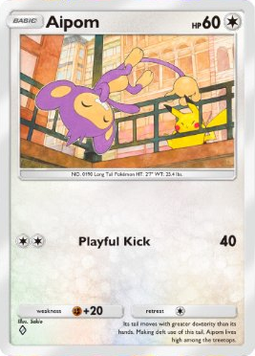 Pokemon TCG Pocket - B4 132 Aipom