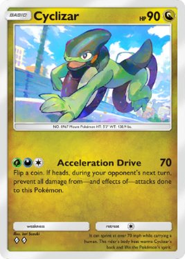 Pokemon TCG Pocket - B4 128 Cyclizar
