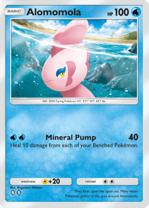 Pokemon TCG Pocket - B4 045 Alomomola