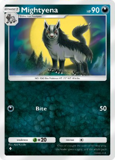 Pokemon TCG Pocket - B4 094 Mightyena