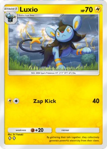Pokemon TCG Pocket - B4 052 Luxio