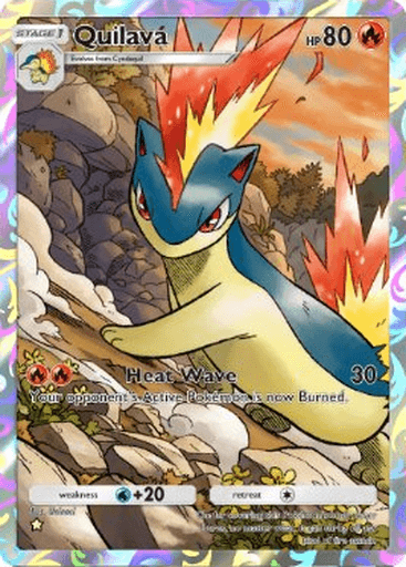 Pokemon TCG Pocket - B4 161 Quilava