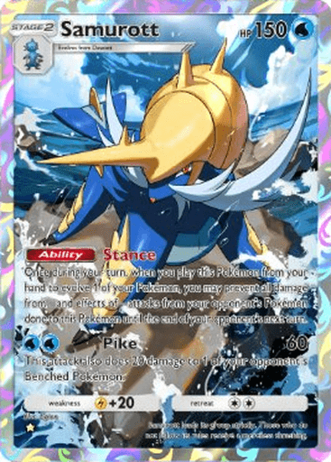 Pokemon TCG Pocket - B4 163 Samurott