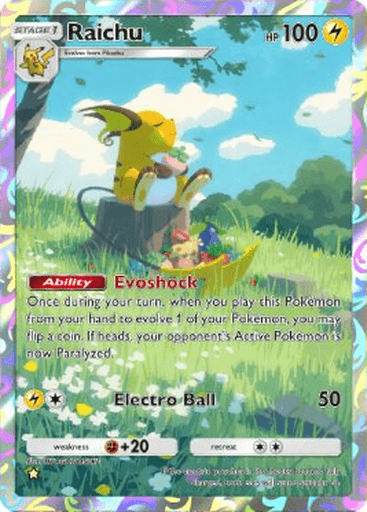 Pokemon TCG Pocket - B4 164 Raichu