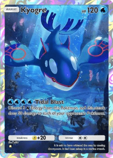 Pokemon TCG Pocket - B4 162 Kyogre