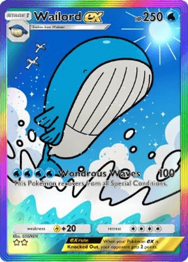 Pokemon TCG Pocket - B4 197 Wailord ex
