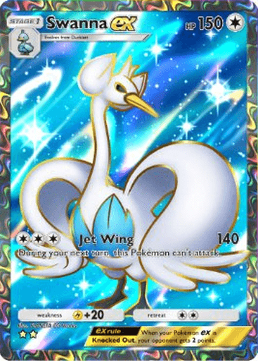 Pokemon TCG Pocket - B4 189 Swanna ex