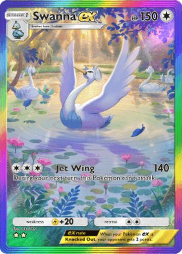 Pokemon TCG Pocket - B4 201 Swanna ex