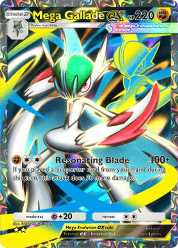 Pokemon TCG Pocket - B4 185 Mega Gallade ex