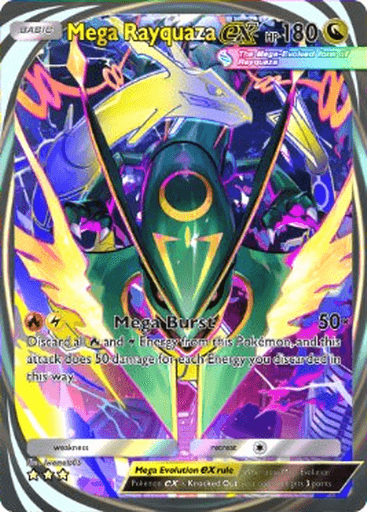 Pokemon TCG Pocket - B4 203 Mega Rayquaza ex