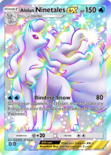 Pokemon TCG Pocket - B4 225 Alolan Ninetales ex