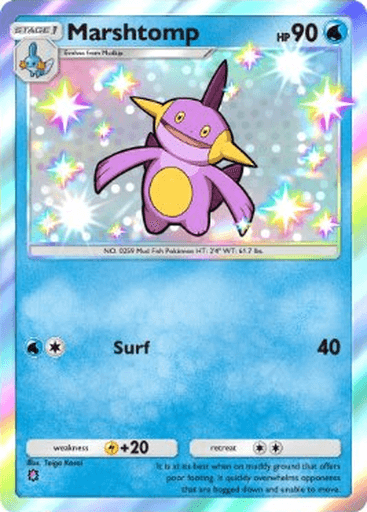Pokemon TCG Pocket - B4 206 Marshtomp