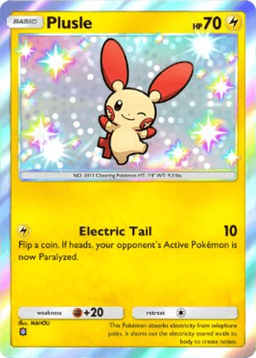 Pokemon TCG Pocket - B4 209 Plusle