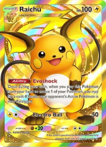 Pokemon TCG Pocket - B4 232 Raichu