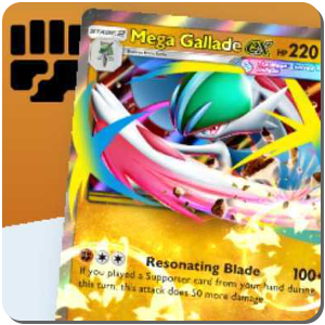 Mega Gallade ex Solo Battle Icon